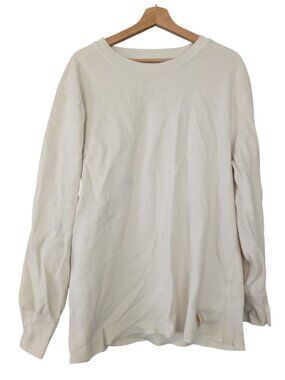 Carhartt Force Thermal Long Sleeve Shirt Mens XXL White Heavyweight Workwear